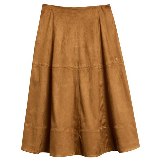 Young Ideas & Henmores -Rothley Midi Skirt -TA52 Tan -6