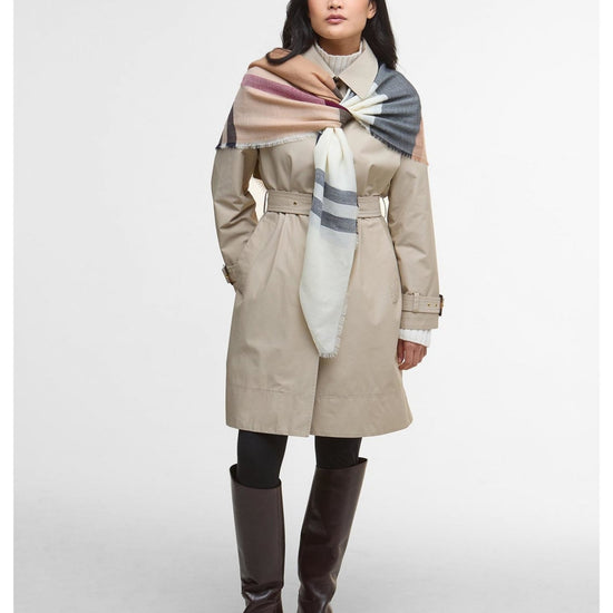 Young Ideas/Henmores - Saffron Tartan Scarf - BR51 Hessian Tartan - OS