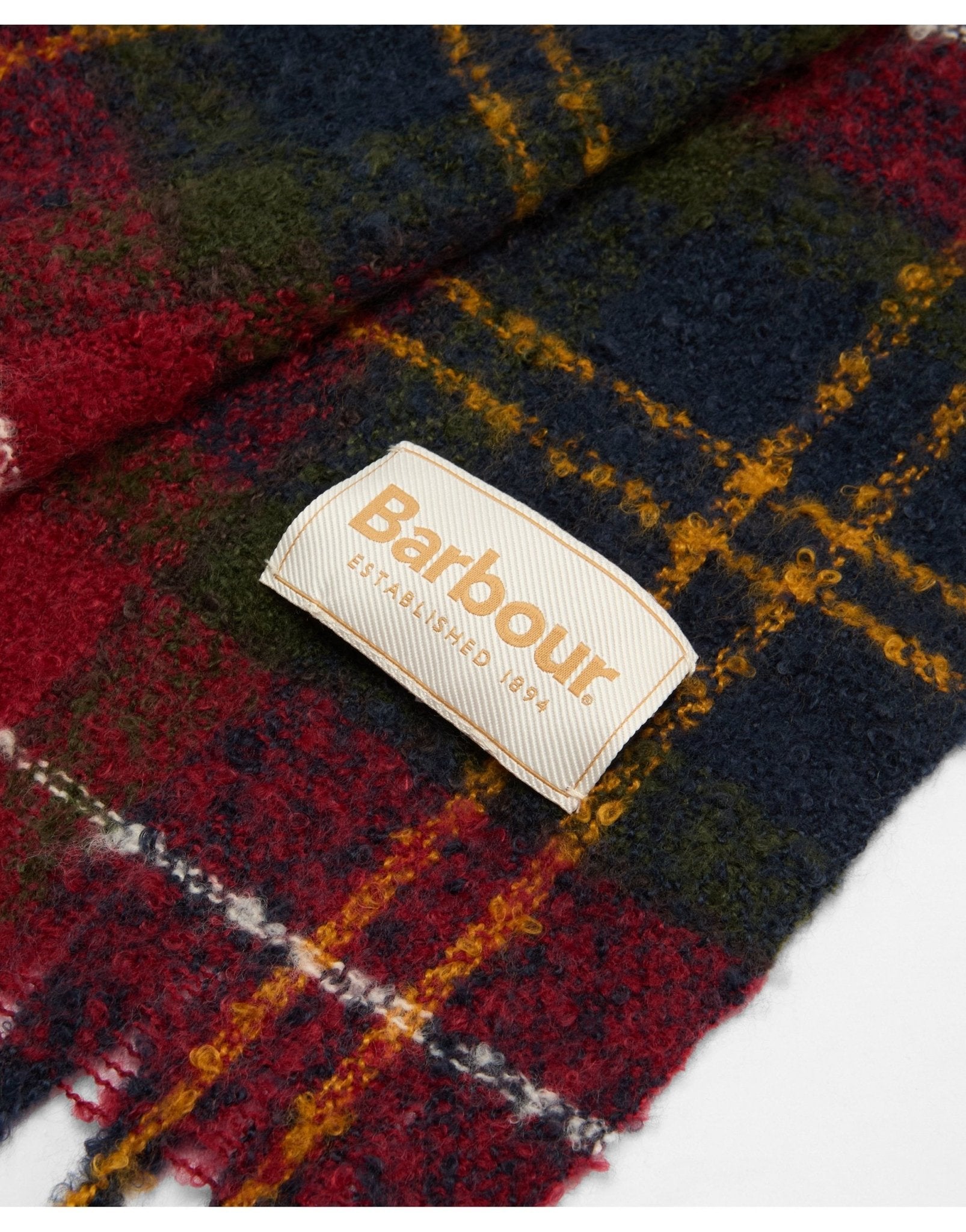 Young Ideas/Henmores - Saltburn Beanie & Tartan Scarf Gift Set - TN69 Winterberry Tartan - OS