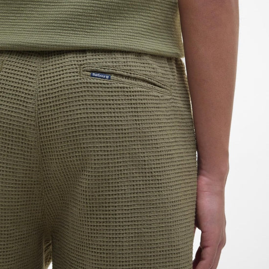 Young Ideas/Henmores - Sandwood Waffle Short - GN15 Light Moss - M