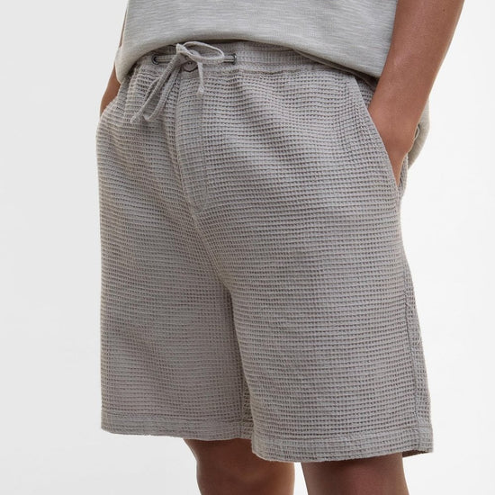 Young Ideas/Henmores - Sandwood Waffle Short - GN15 Light Moss - M