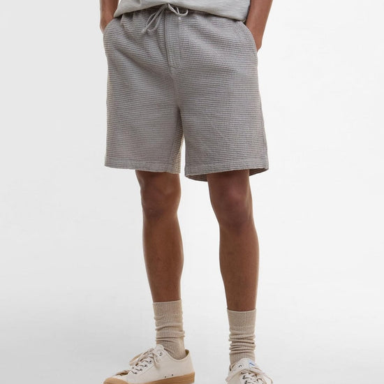 Young Ideas/Henmores - Sandwood Waffle Short - GN15 Light Moss - M