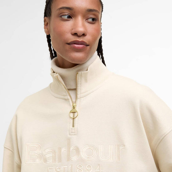 Young Ideas/Henmores - Sara Half Zip Sweatshirt - ST14 Oat - 8