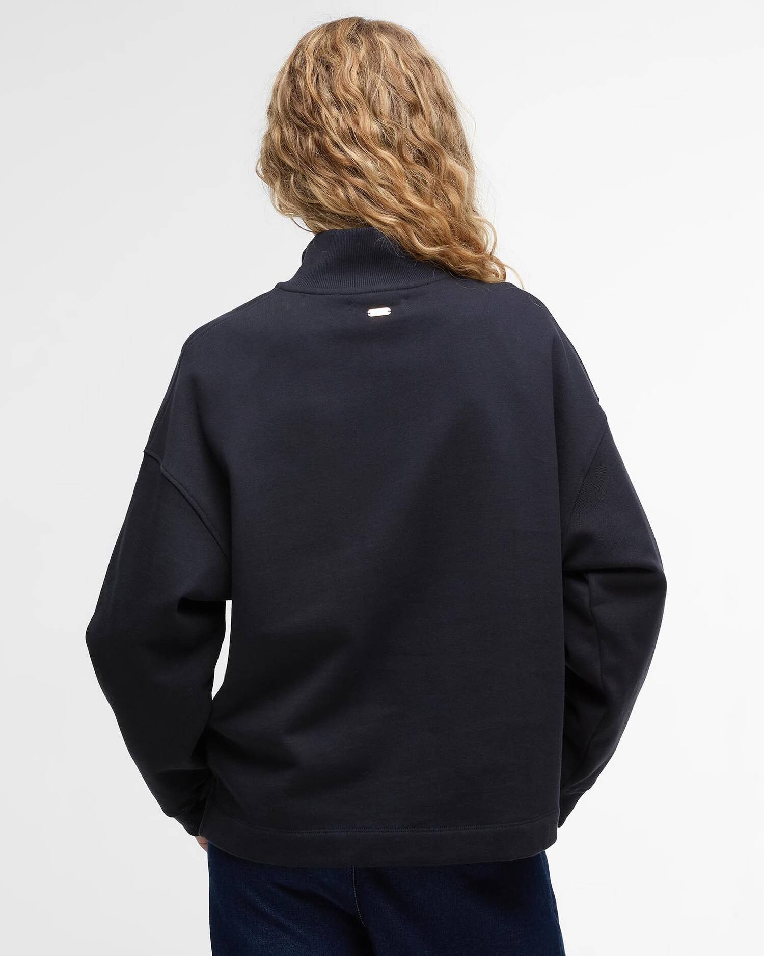 Young Ideas/Henmores - Sara Half Zip Sweatshirt - NY99 Dark Navy - 8