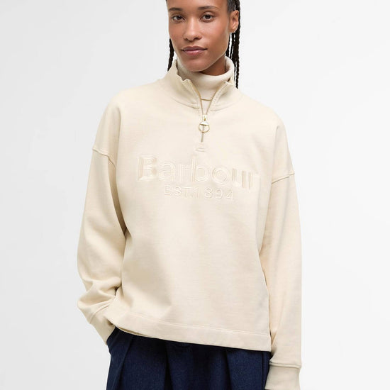 Young Ideas/Henmores - Sara Half Zip Sweatshirt - ST14 Oat - 8