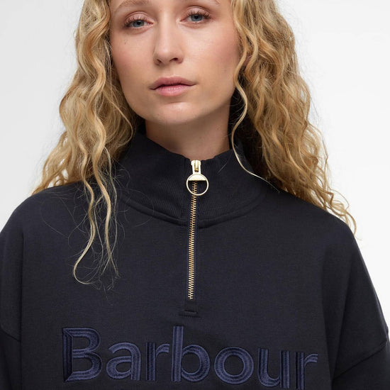 Young Ideas/Henmores - Sara Half Zip Sweatshirt - NY99 Dark Navy - 8