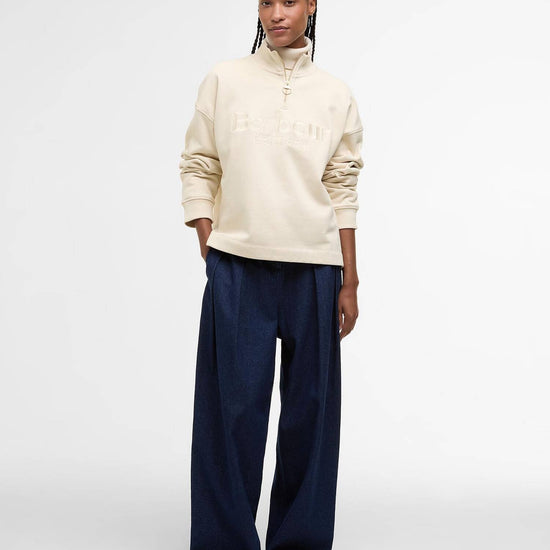 Young Ideas/Henmores - Sara Half Zip Sweatshirt - ST14 Oat - 8