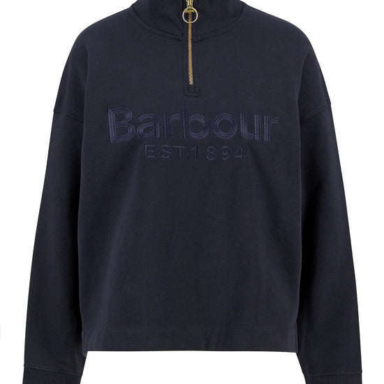 Young Ideas/Henmores - Sara Half Zip Sweatshirt - NY99 Dark Navy - 8