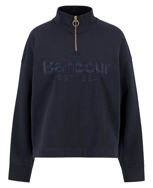 Young Ideas/Henmores - Sara Half Zip Sweatshirt - NY99 Dark Navy - 8