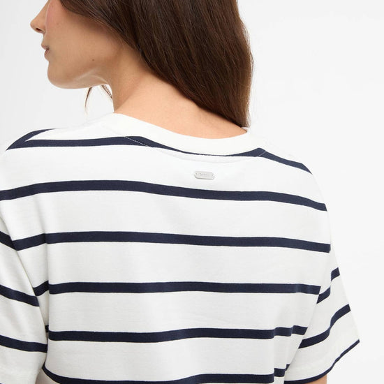 Young Ideas/Henmores - Selena Midi Dress - NY73 Cloud/Navy Stripe - 8