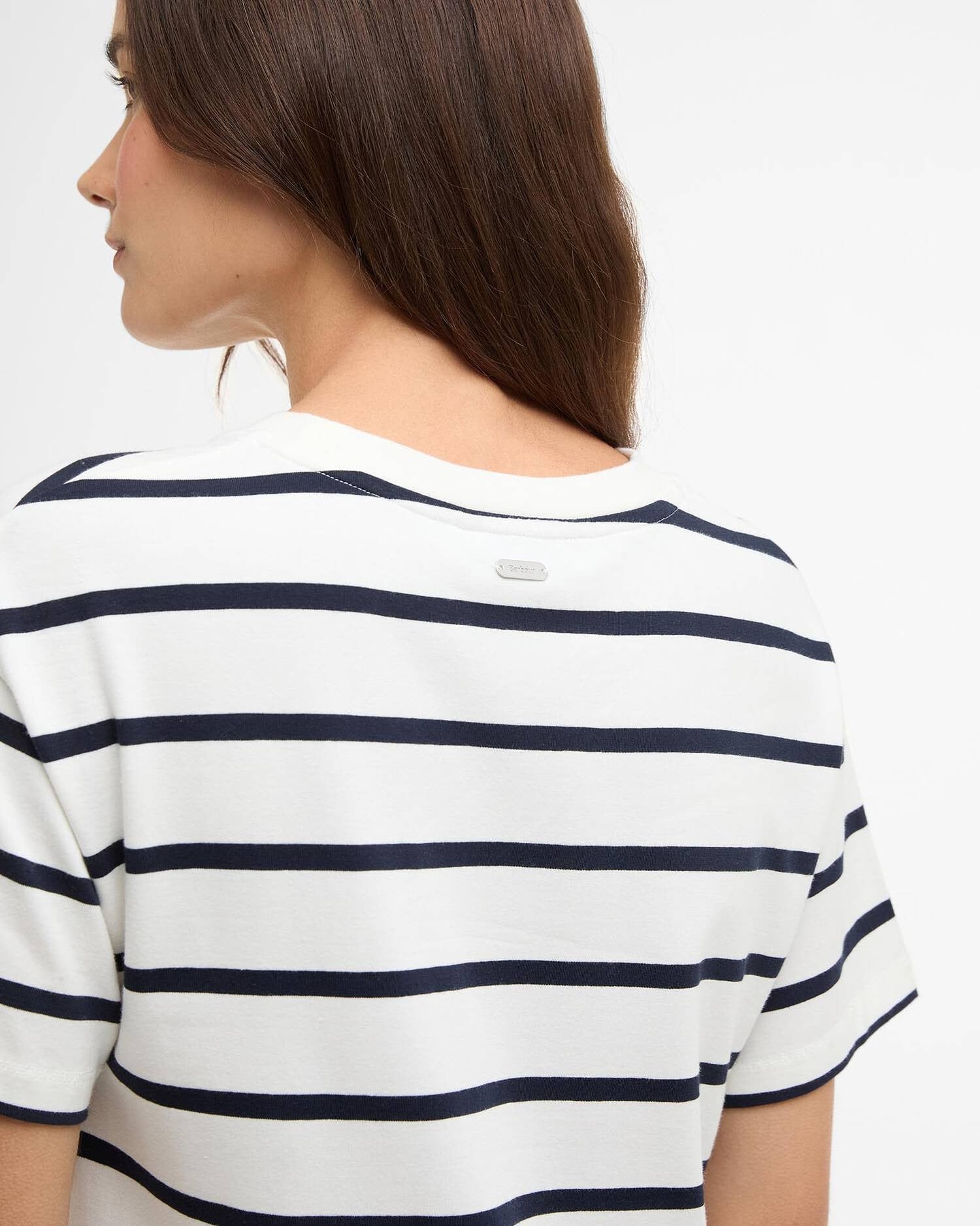 Young Ideas/Henmores - Selena Midi Dress - NY73 Cloud/Navy Stripe - 8