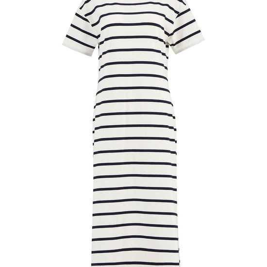 Young Ideas/Henmores - Selena Midi Dress - NY73 Cloud/Navy Stripe - 8