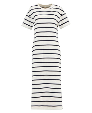 Young Ideas/Henmores - Selena Midi Dress - NY73 Cloud/Navy Stripe - 8