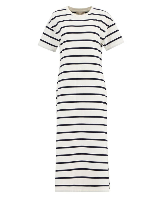 Young Ideas/Henmores - Selena Midi Dress - NY73 Cloud/Navy Stripe - 8