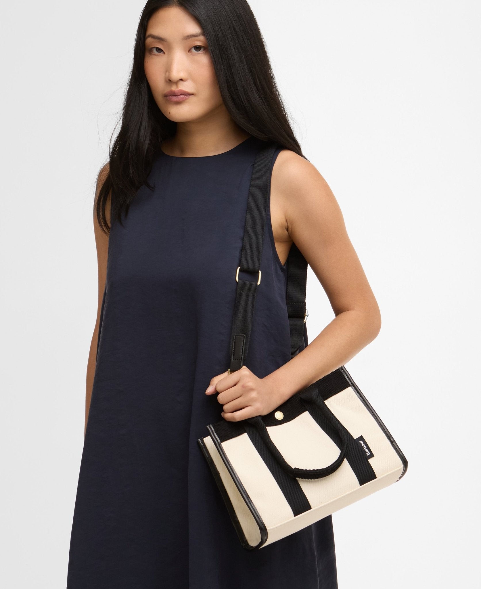 Young Ideas & Henmores -Selena Mini Tote/Crossbody Bag -WH32 Ecru -OS