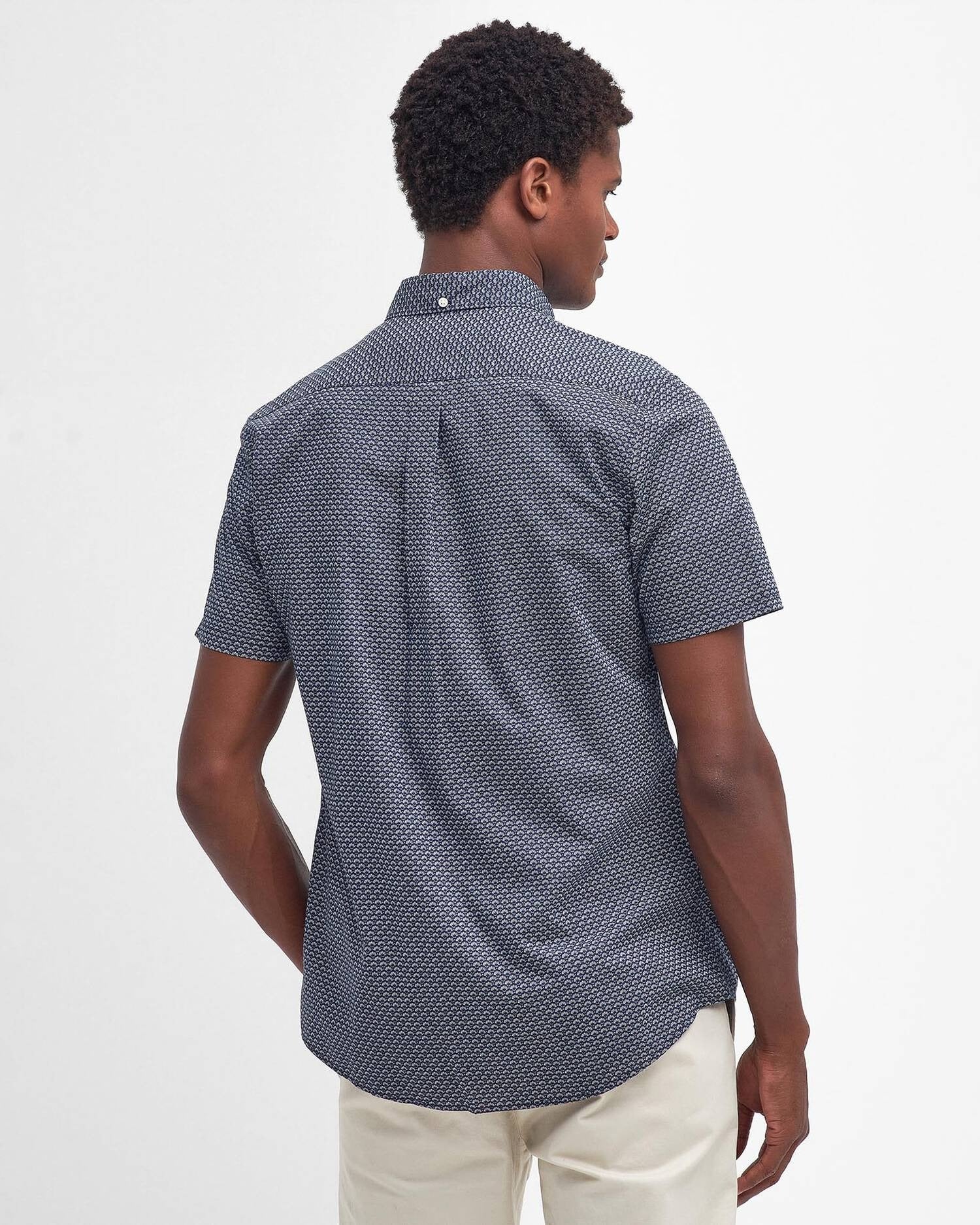 Young Ideas & Henmores - Shell S/S Tailored Shirt - NY91 Navy - M
