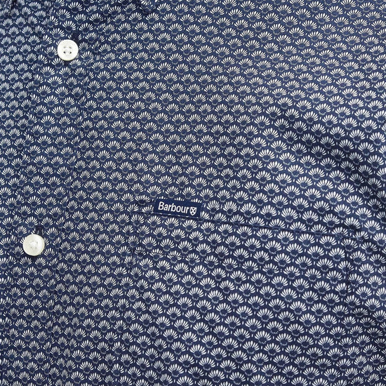 Young Ideas & Henmores - Shell S/S Tailored Shirt - NY91 Navy - M