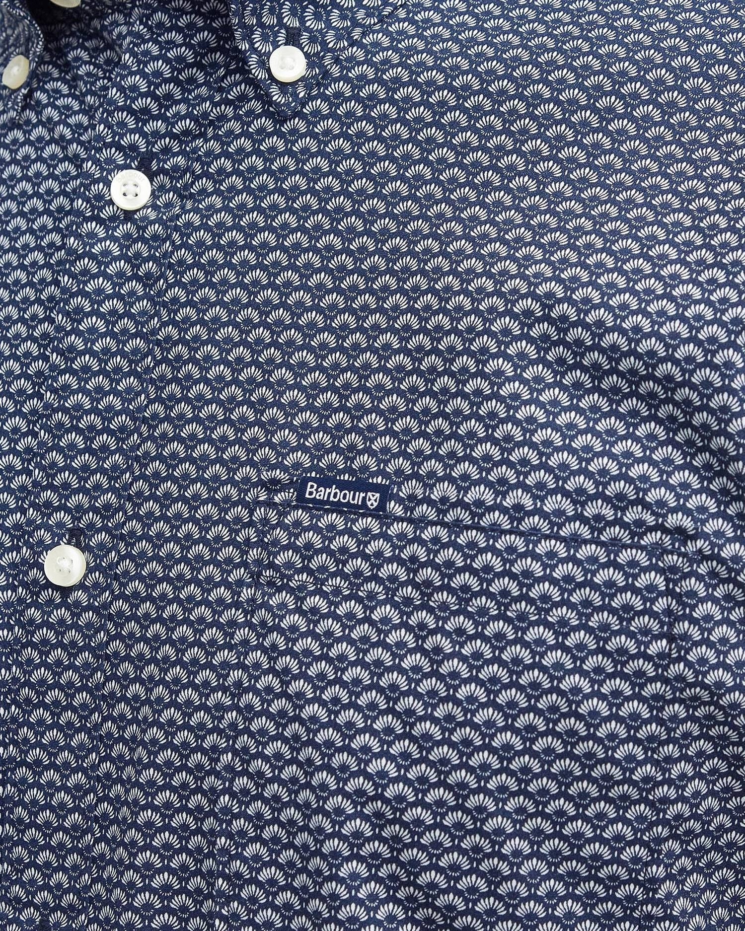 Young Ideas & Henmores - Shell S/S Tailored Shirt - NY91 Navy - M