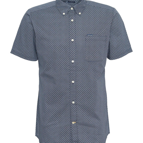 Young Ideas & Henmores - Shell S/S Tailored Shirt - NY91 Navy - M