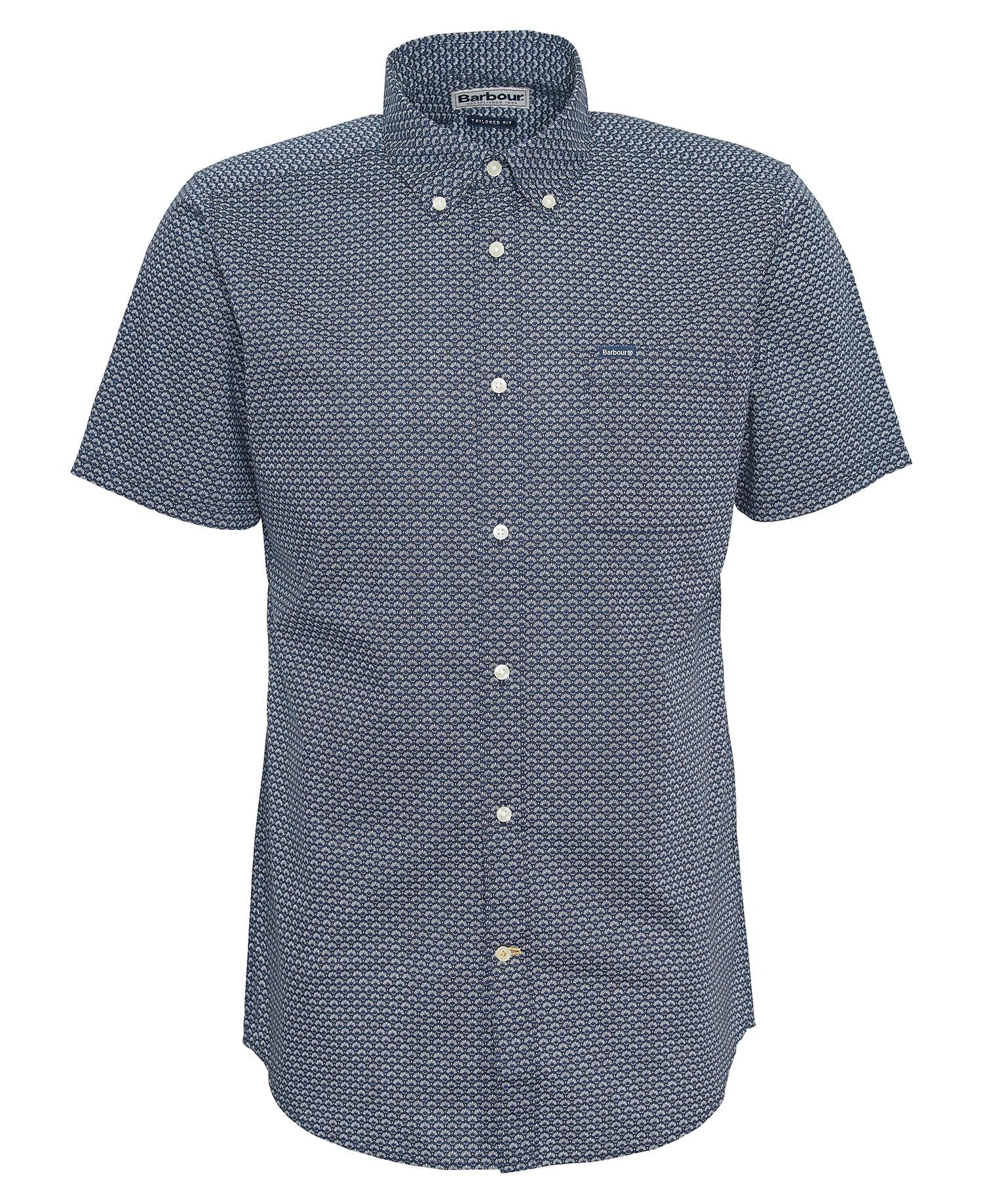 Young Ideas & Henmores - Shell S/S Tailored Shirt - NY91 Navy - M