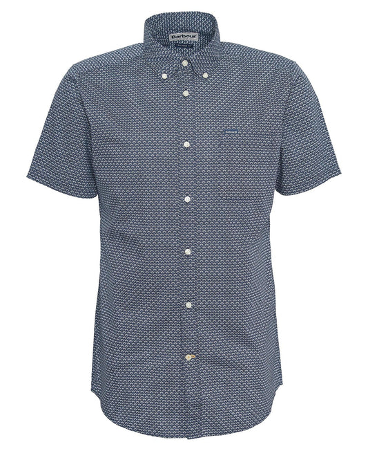 Young Ideas & Henmores - Shell S/S Tailored Shirt - NY91 Navy - M