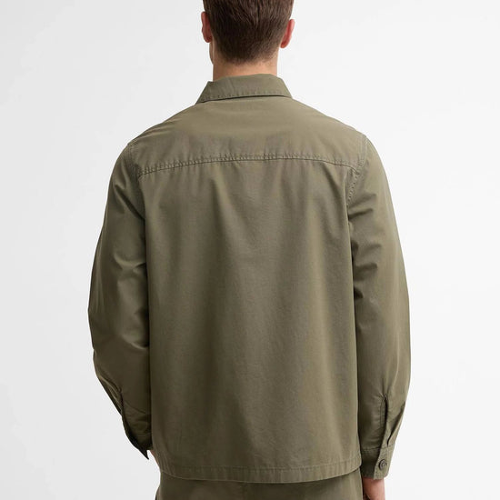 Young Ideas & Henmores - Sherburn Cotton Overshirt - OL56 Dusty Olive - M