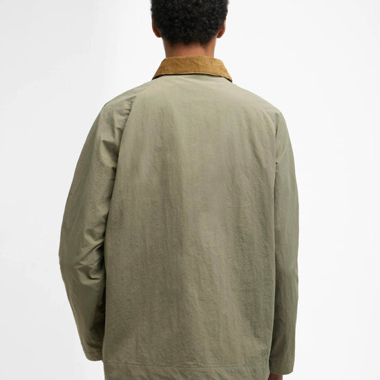 Young Ideas & Henmores - Short Rokig Showerproof Jacket - OL39 Dusty Olive - M