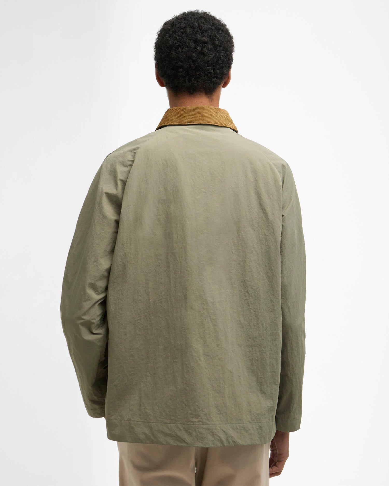 Young Ideas & Henmores - Short Rokig Showerproof Jacket - OL39 Dusty Olive - M