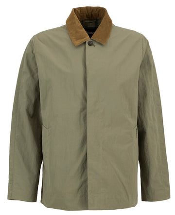 Young Ideas & Henmores - Short Rokig Showerproof Jacket - OL39 Dusty Olive - M