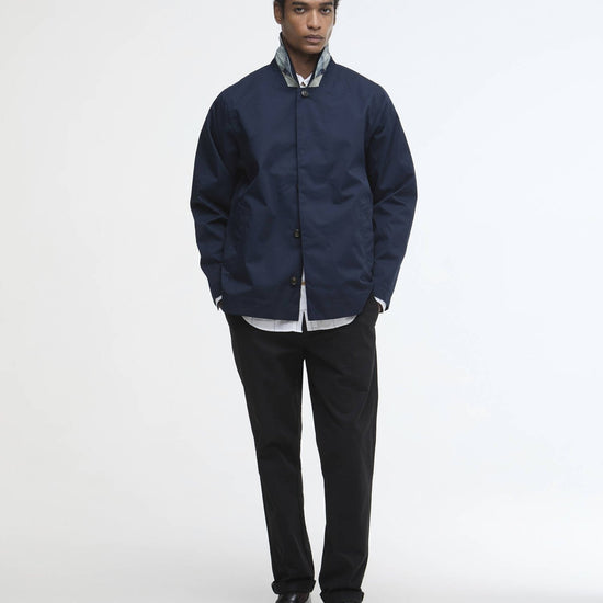 Young Ideas/Henmores - Short Rokig Waterproof Jacket - NY72 Navy Highland Loch - M