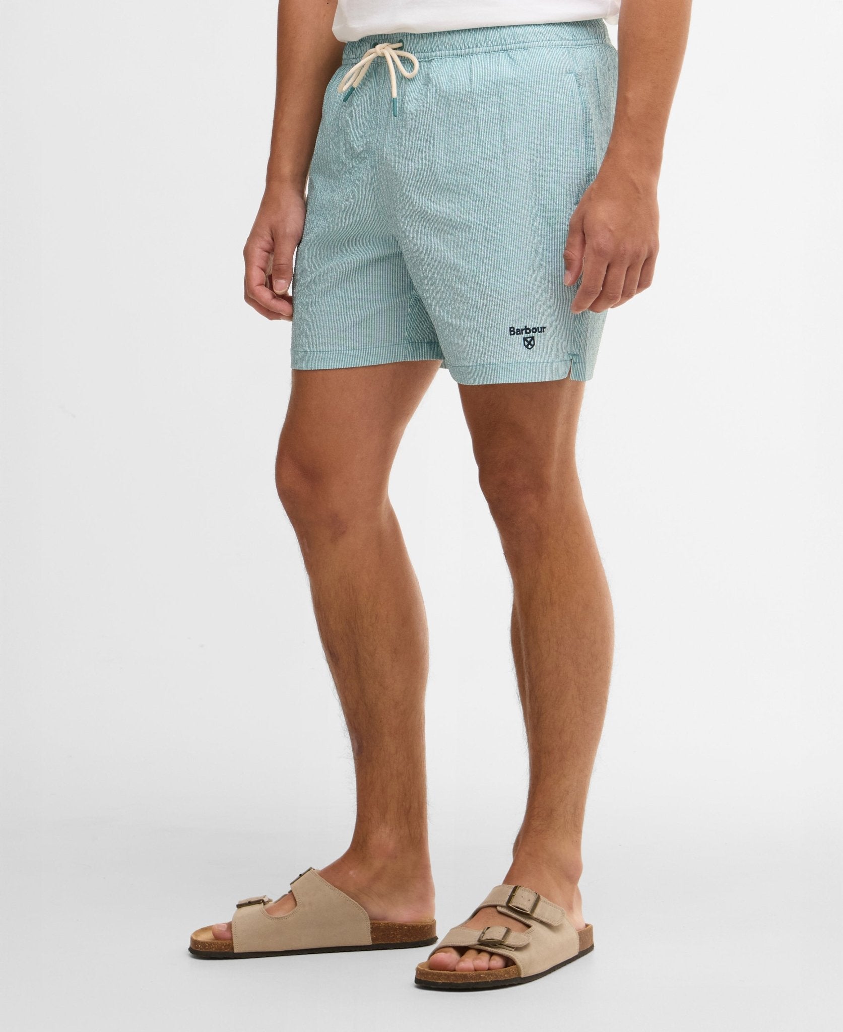 Young Ideas & Henmores - Somerset Swim Short - TE52 Light Teal - M