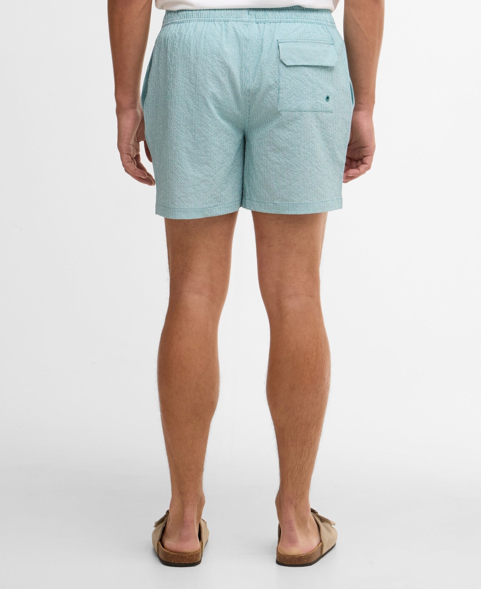Young Ideas & Henmores - Somerset Swim Short - TE52 Light Teal - M