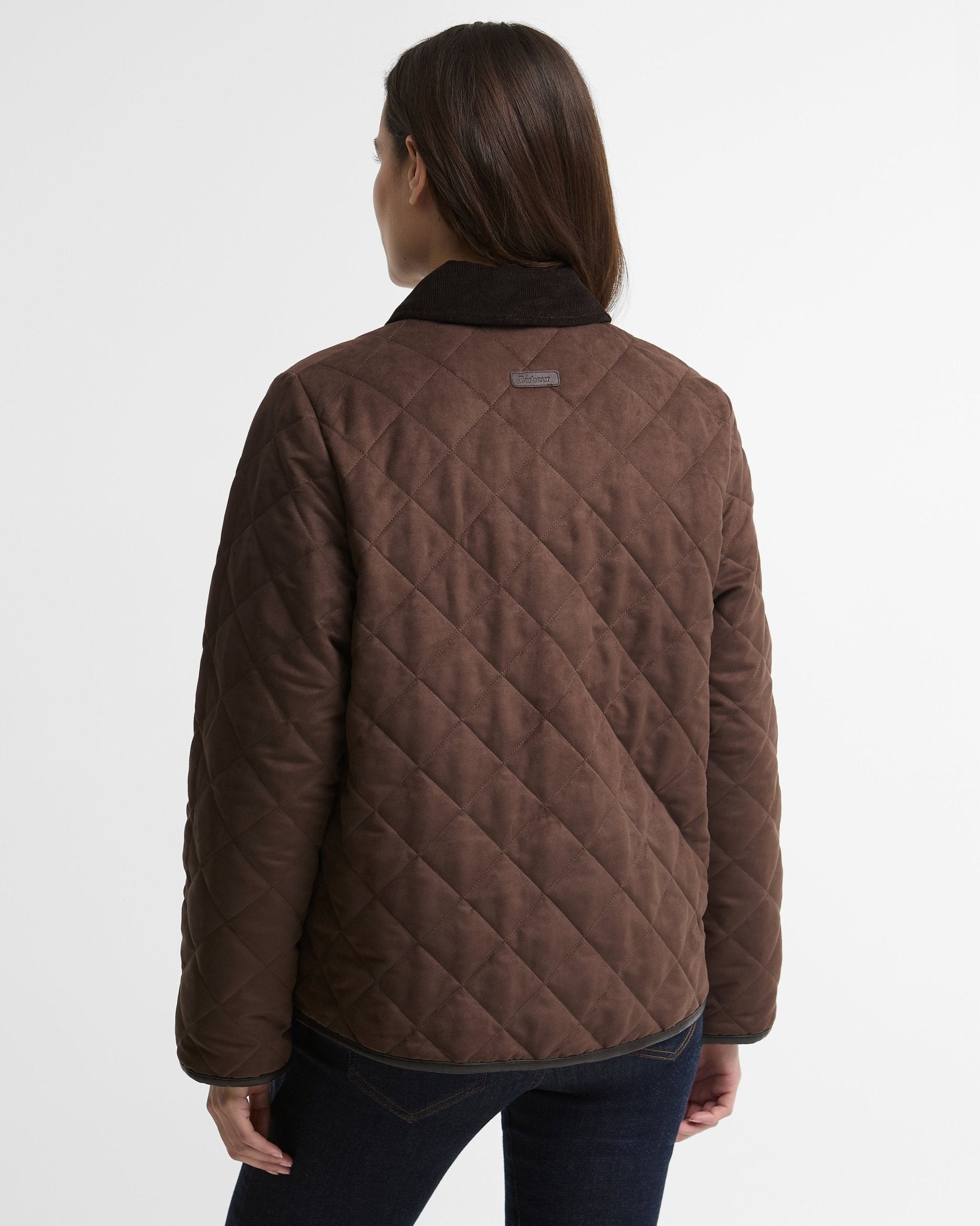 Young Ideas & Henmores -Sonya Quilted Jacket -BR71 Dk Brown/Muted -8