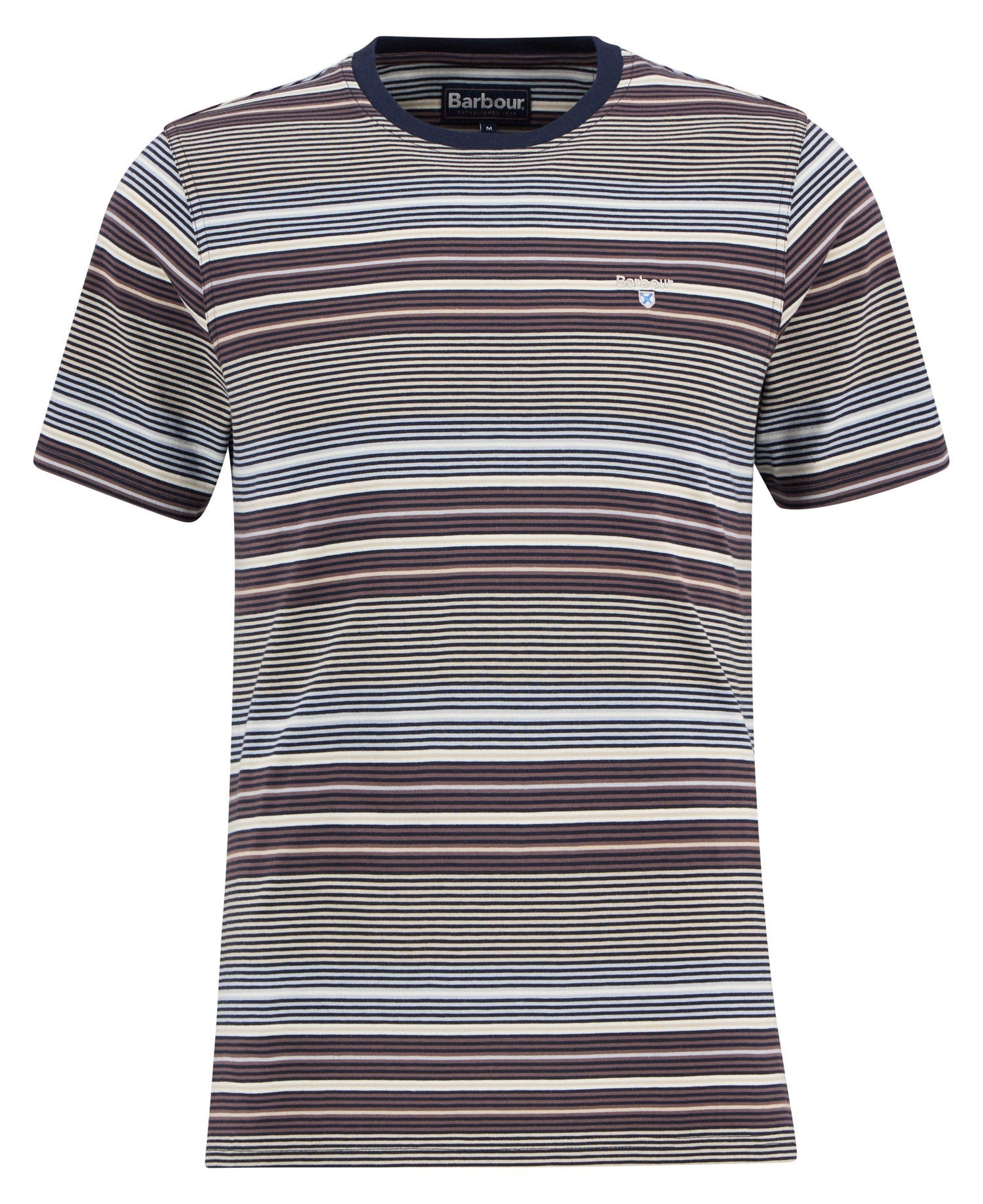 Young Ideas & Henmores - Steelrigg Stripe T-Shirt - NY91 Navy - M