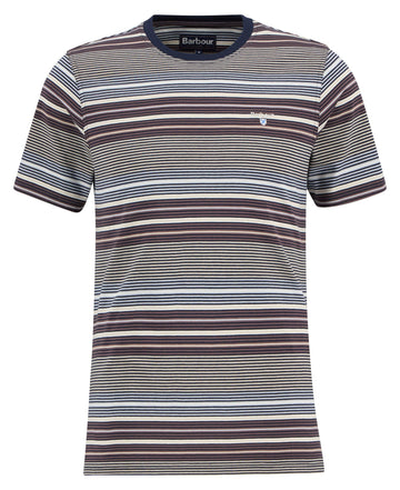 Young Ideas & Henmores - Steelrigg Stripe T-Shirt - NY91 Navy - M