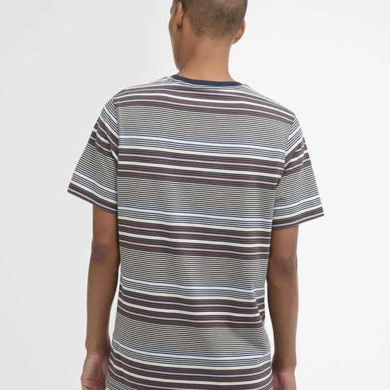Young Ideas & Henmores - Steelrigg Stripe T-Shirt - NY91 Navy - M