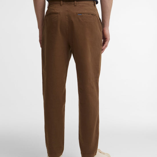 Young Ideas & Henmores -Stretch Cord Tailored Fit Trouser -SN71 Dark Sand -30