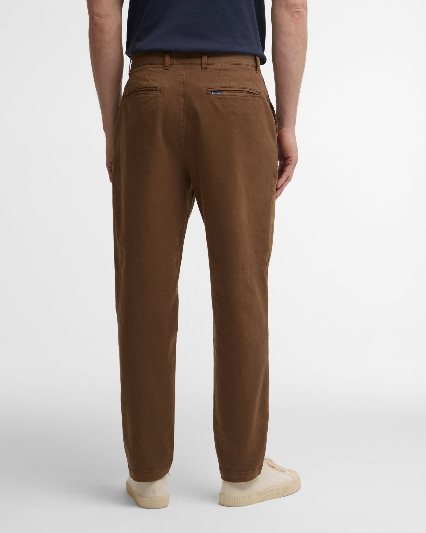 Young Ideas & Henmores -Stretch Cord Tailored Fit Trouser -SN71 Dark Sand -30