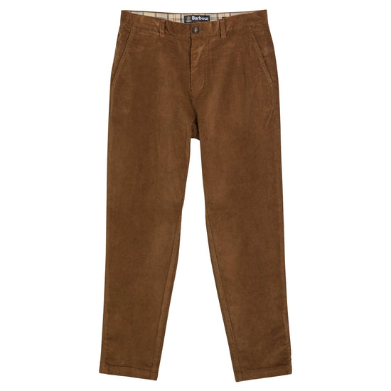 Young Ideas & Henmores -Stretch Cord Tailored Fit Trouser -SN71 Dark Sand -30