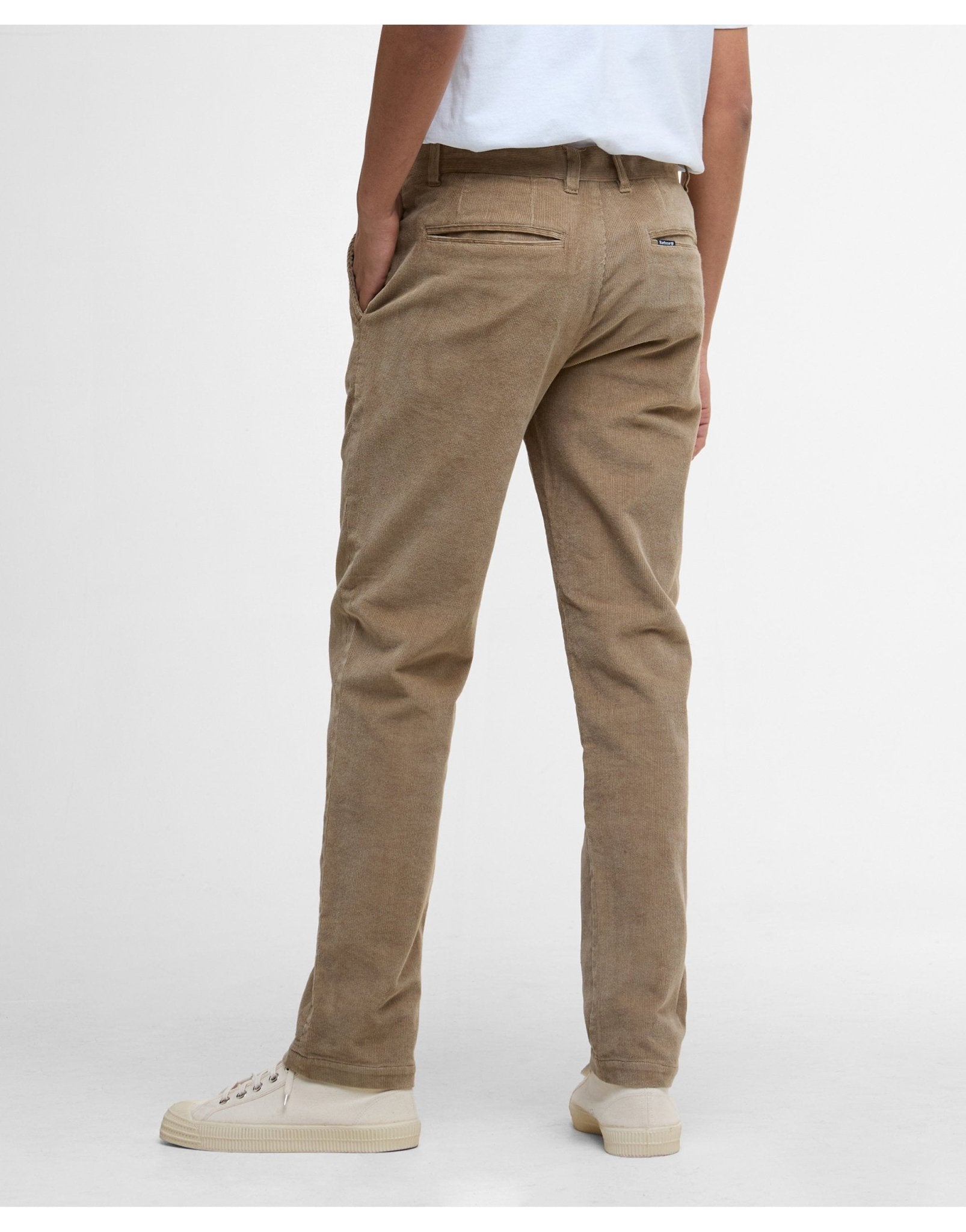 Young Ideas/Henmores - Stretch Cord Tailored Trouser - ST17 Washed Stone - 32/32