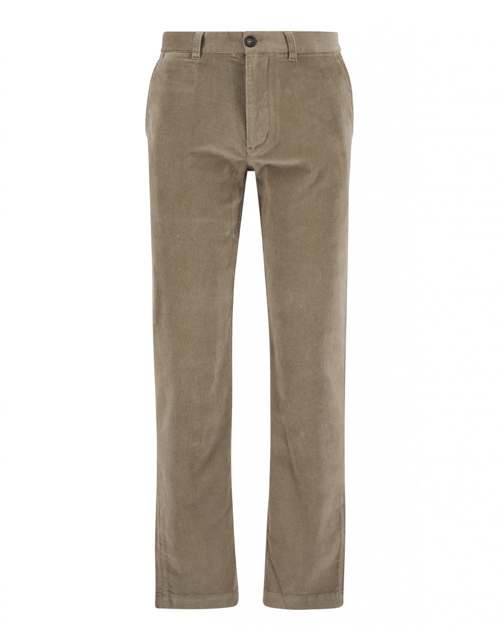 Young Ideas/Henmores - Stretch Cord Tailored Trouser - ST17 Washed Stone - 32/32