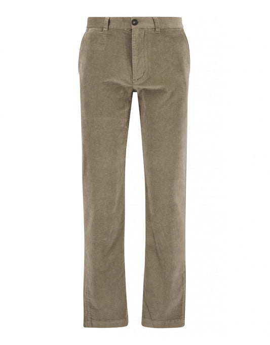Young Ideas/Henmores - Stretch Cord Tailored Trouser - ST17 Washed Stone - 32/32
