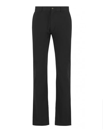 Young Ideas/Henmores - Sueded Sateen Tailored Trouser - BK31 Black - 32/32