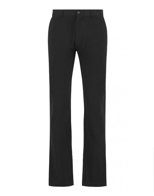 Young Ideas/Henmores - Sueded Sateen Tailored Trouser - BK31 Black - 32/32