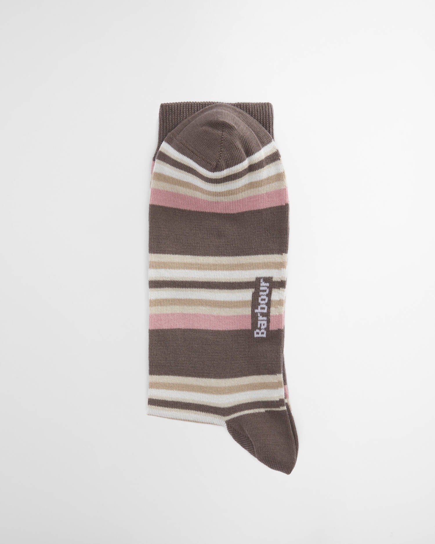 Young Ideas & Henmores - Summer Stripe 2 Pack Socks - PI95 Pink Navy Stripe - M