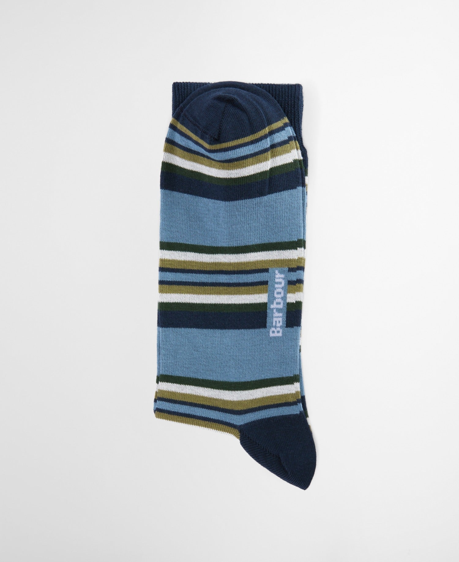 Young Ideas & Henmores - Summer Stripe 2 Pack Socks - PI95 Pink Navy Stripe - M
