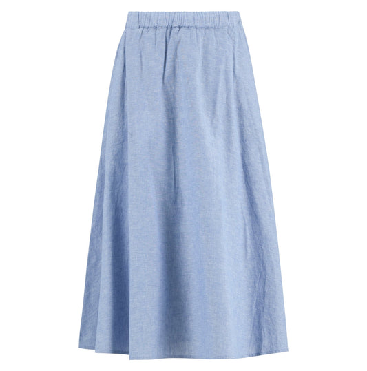 Young Ideas & Henmores - Sutton Midi Skirt - BL39 Light Chambray - 8