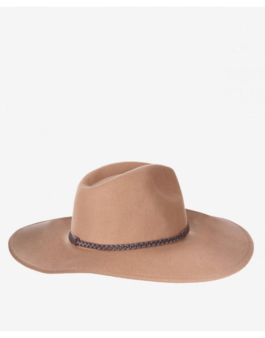 Young Ideas/Henmores - Tack Fedora Hat - CM31 Camel - S