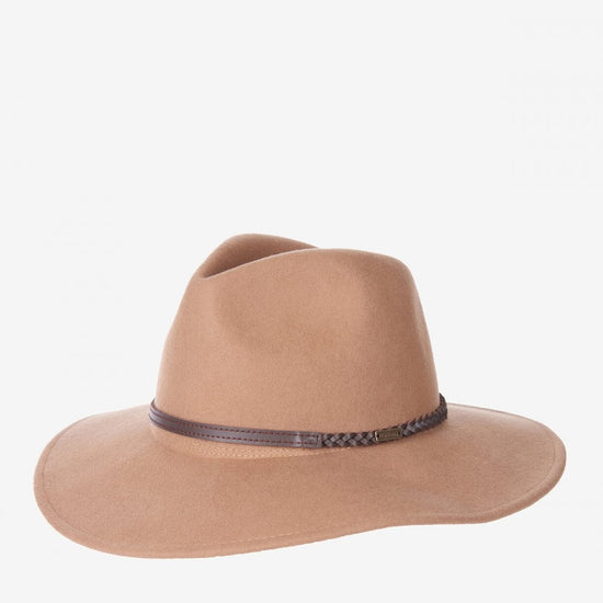 Young Ideas/Henmores - Tack Fedora Hat - CM31 Camel - S
