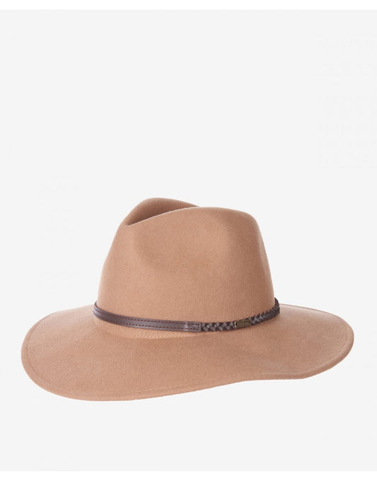 Young Ideas/Henmores - Tack Fedora Hat - CM31 Camel - S
